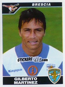 Sticker Gilberto Martinez - Calciatori 2004-2005 - Panini