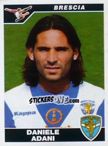 Figurina Daniele Adani - Calciatori 2004-2005 - Panini