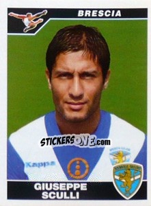 Sticker Giuseppe Sculli - Calciatori 2004-2005 - Panini