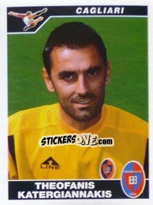 Sticker Theofanis Katergiannakis - Calciatori 2004-2005 - Panini