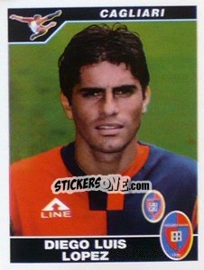 Cromo Diego Luis Lopez - Calciatori 2004-2005 - Panini