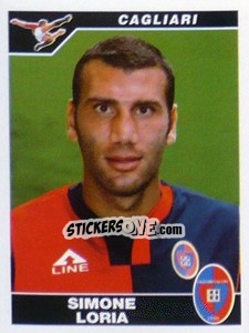 Cromo Simone Loria - Calciatori 2004-2005 - Panini