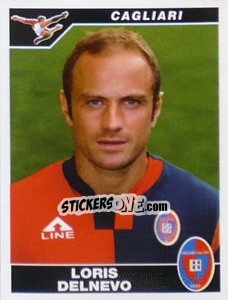 Sticker Loris Delnevo - Calciatori 2004-2005 - Panini