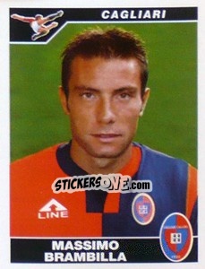 Sticker Massimo Brambilla - Calciatori 2004-2005 - Panini