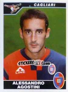 Cromo Alessandro Agostini - Calciatori 2004-2005 - Panini