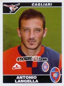 Cromo Antonio Langella - Calciatori 2004-2005 - Panini