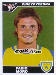 Figurina Fabio Moro - Calciatori 2004-2005 - Panini