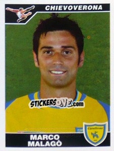 Sticker Marco Malago - Calciatori 2004-2005 - Panini