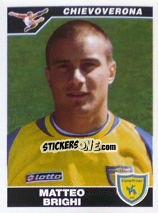 Figurina Matteo Brighi - Calciatori 2004-2005 - Panini