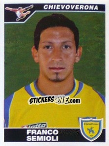 Sticker Franco Semioli - Calciatori 2004-2005 - Panini