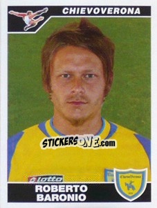 Sticker Roberto Baronio - Calciatori 2004-2005 - Panini