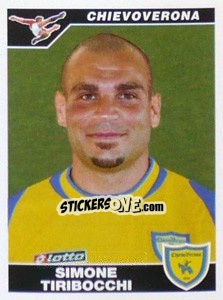 Sticker Simone Tiribocchi - Calciatori 2004-2005 - Panini