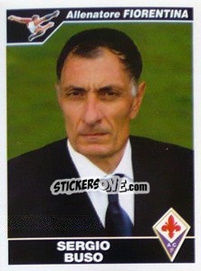 Figurina Sergio Buso (Allenatore) - Calciatori 2004-2005 - Panini