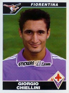 Sticker Giorgio Chiellini - Calciatori 2004-2005 n. 126 - Panini