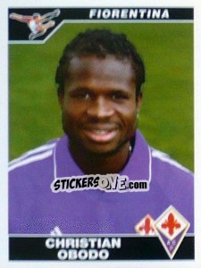 Cromo Christian Obodo - Calciatori 2004-2005 - Panini