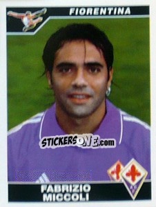 Figurina Fabrizio Miccoli - Calciatori 2004-2005 - Panini