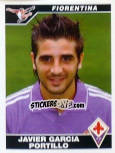 Sticker Javier Garcia Portillo - Calciatori 2004-2005 - Panini