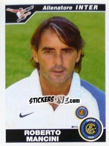 Cromo Roberto Mancini (Allenatore)