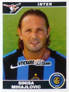 Figurina Sinisa Mihajlovic - Calciatori 2004-2005 - Panini