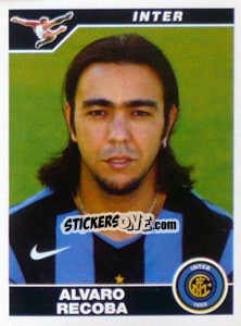 Cromo Alvaro Recoba - Calciatori 2004-2005 - Panini