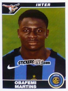 Figurina Obafemi Martins - Calciatori 2004-2005 - Panini