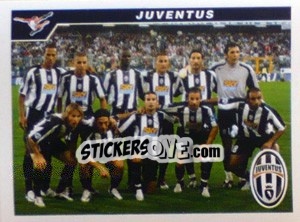 Cromo Squadra (Team Photo) - Calciatori 2004-2005 - Panini