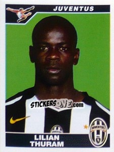 Sticker Lilian Thuram - Calciatori 2004-2005 - Panini