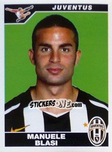 Sticker Manuele Blasi - Calciatori 2004-2005 - Panini