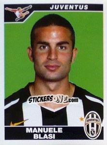 Figurina Manuele Blasi - Calciatori 2004-2005 - Panini