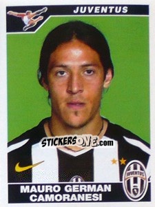 Figurina Mauro German Camoranesi - Calciatori 2004-2005 - Panini