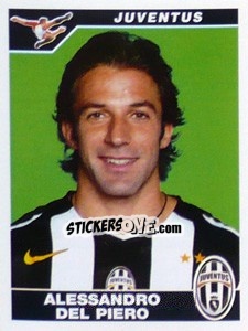 Cromo Alessandro Del Piero - Calciatori 2004-2005 - Panini