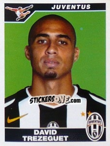Sticker David Trezeguet - Calciatori 2004-2005 n. 191 - Panini