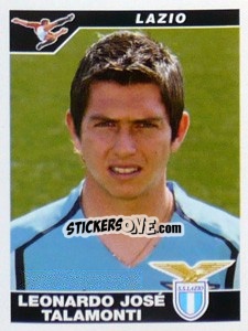 Sticker Leonardo Jose Talamonti - Calciatori 2004-2005 - Panini