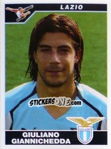 Figurina Giuliano Giannichedda - Calciatori 2004-2005 - Panini