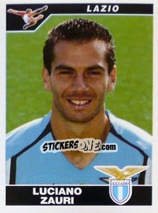 Sticker Luciano Zauri - Calciatori 2004-2005 n. 207 - Panini