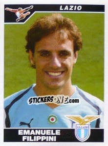 Figurina Emmanuele Filippini - Calciatori 2004-2005 - Panini