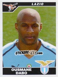 Figurina Ousmane Dabo - Calciatori 2004-2005 - Panini