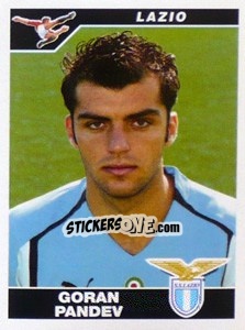 Cromo Goran Pandev - Calciatori 2004-2005 - Panini