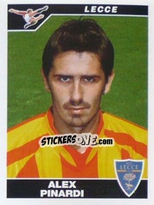 Sticker Alex Pinardi - Calciatori 2004-2005 - Panini