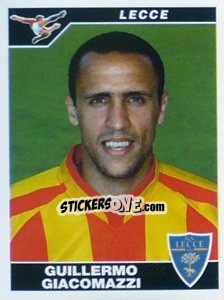 Figurina Guillermo Giacomazzi - Calciatori 2004-2005 - Panini