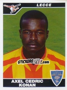 Figurina Alex Cedric Konan - Calciatori 2004-2005 - Panini