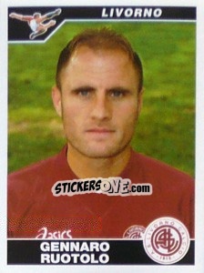 Sticker Gennaro Ruotolo - Calciatori 2004-2005 - Panini