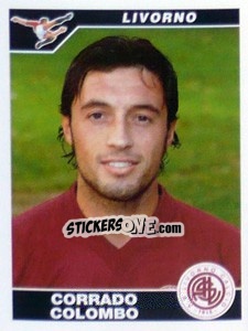 Sticker Corrado Colombo - Calciatori 2004-2005 - Panini