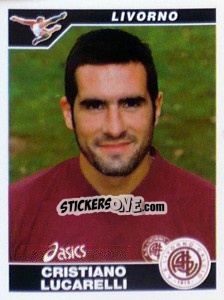 Figurina Cristiano Lucarelli - Calciatori 2004-2005 - Panini