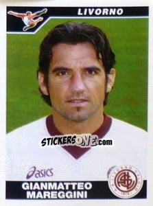 Sticker Gianmatteo Mareggini - Calciatori 2004-2005 - Panini