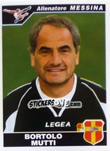 Cromo Bortolo Mutti (Allenatore) - Calciatori 2004-2005 - Panini