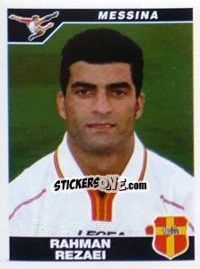 Cromo Rahman Rezaei - Calciatori 2004-2005 - Panini