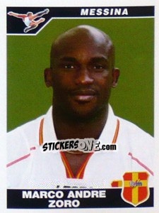 Sticker Marco Andre Zoro - Calciatori 2004-2005 - Panini