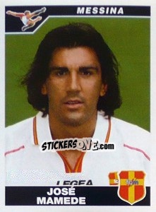 Cromo Jose Mamede - Calciatori 2004-2005 - Panini