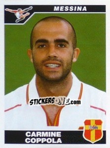 Sticker Carmine Coppola - Calciatori 2004-2005 - Panini